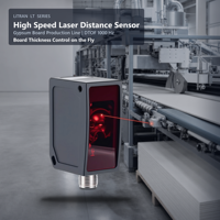 Ligne de production de plaques de plâtre, capteur d'épaisseur laser sans contact DT35 DTOF 1000Hz 10m IP65 pour l'épaisseur des plaques, fabricant chinois