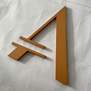 Darek personalizzabile segno Non illuminato di varie dimensioni colori e caratteri per la decorazione aziendale e Branding personalizzato - Product Image 2