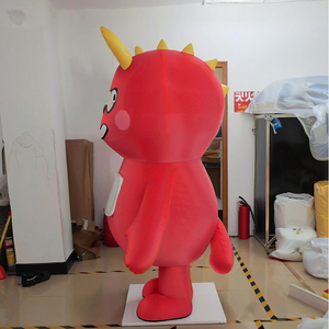 Shengye Brand Professional Factory MOQ 1 PC Custom <strong>Happy</strong> Red <strong>Dragon</strong> <strong>Mascot</strong> <strong>Costumes</strong> Cartoon Animal Christmas Halloween <strong>Costume</strong> - Product Image 2