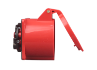 Prise électrique industrielle étanche à la poussière et à l'eau, sans mise à la terre, 400V, à verrouillage, pour intérieur et extérieur, WNZJ WNS1 435 32A 5P IP44 CE