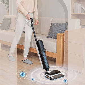 Nettoyeurs sans fil et balais aspirateurs et laveurs de sols humides et secs, machine de nettoyage domestique sans fil pour hôtels - Product Image 4