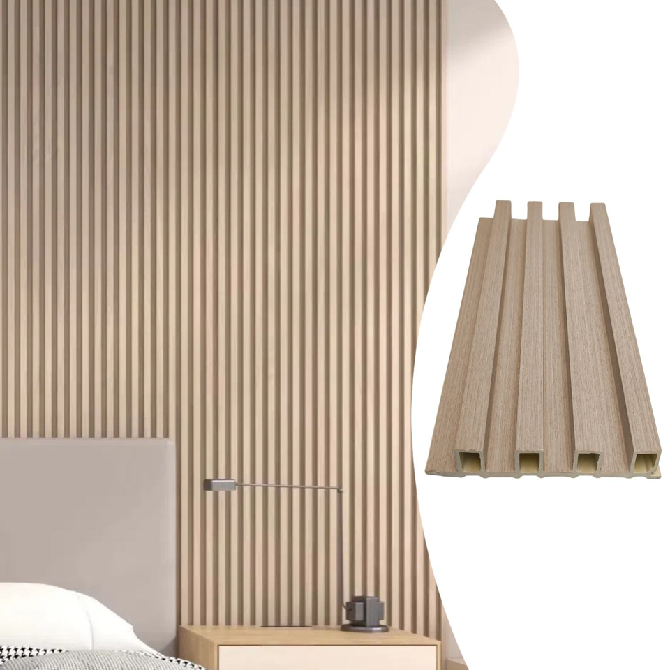 Waterproof Pvc Cladding Outdoor WPC Wall Panel Exterior Cladding Co-extrusion Siding Waterproof ...