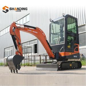 จัดส่งฟรี รถขุดขนาดเล็ก SHANDING 2.5 ตัน มาตรฐาน CE EPA เครื่องยนต์ Kubota รถขุดตีนตะขาบ รถขุดขนาดเล็ก รถขุดสำหรับสวน - Product Image 3