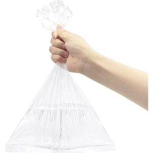 Sacs en plastique transparents 12x18 pouces, 50 pièces, ouverture supérieure, pour le stockage et l'emballage des aliments - Product Image 5