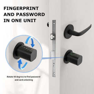Cilindro intelligente con profilo in Euro regolabile di nuovo Design con gestione delle App per lucchetto intelligente di proprietà in affitto airbn - Product Image 5