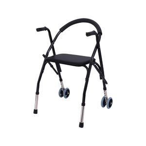 Déambulateur Ji Shengrui en acier haute teneur en carbone, hauteur réglable, pour la rééducation des personnes âgées et la récupération après un AVC - Product Image 2