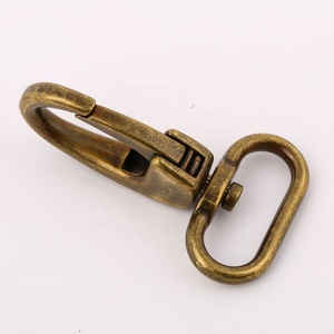 Sang Trọng Cổ Điển Brass/Kẽm Hợp Kim Xoay Snap Hook D-Ring Cơ Sở Kim Loại Clasp | Thân Thiện Với Môi Da Ví Dây Đeo Tùy Chỉnh Màu Sắc - Product Image 3