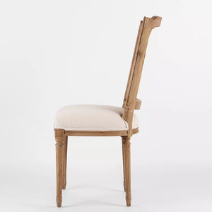 Sillas de ratán francés de madera maciza para comedor, mobiliario de respaldo para Hotel, evento, banquete, gran oferta - Product Image 3