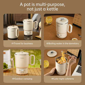 Hervidor Eléctrico Inteligente de Acero Inoxidable con Control de Temperatura, Cafetera y Tetera Automática para Cocina - Product Image 2
