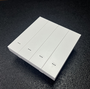Lerlink A3 серия новый дизайн переключатель 1-4 Gang переключатель голосовой связи с Alexa Google Yandex Tuya WiFi Smart Life кнопочный выключатель света - Product Image 2