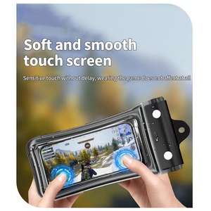 Universal Waterproof <strong>Mobile</strong> Phone Custom Waterproof <strong>Bag</strong> for Phone Clear Pvc Sealed Underwater Swimming Pouch Cover - Product Image 6