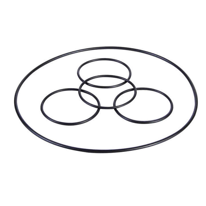 SKIR'CO (Pack of 300 pieces) Galvanized M14 rings with EPDM rubber, bonded washers, round metal ring (300, M14