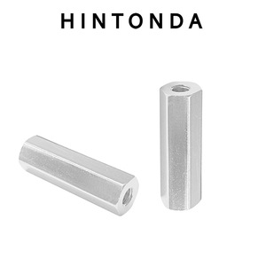 Poste Hexagonal de Aluminio HINTONDA M6 140mm, Tubo de Aislamiento Anodizado para Aislamiento Eléctrico - Product Image 1