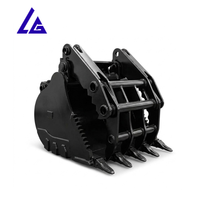 Godet hydraulique NM500 résistant à l'usure, godet à pouce 1,2 m³ pour excavatrice 20t 25t 30t, brise-roche, tri de ferraille