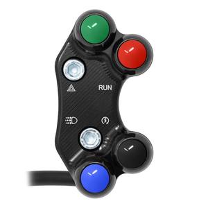 Interruptor de manillar derecho para Ducati Multistrada 1260 (orificios desalineados) con abrazadera BR 020R B - Product Image 1