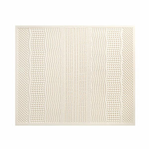 100% 7 Zonen Natur latex Schaum Massage Pad Matratze Silikon Gel Matratze Topper Wasserdichter Matratzen schoner - Product Image 4