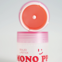 Bouteille de brillant à lèvres écologique Conteneur de tube de rouge à lèvres vide Bouteille épaisse Twist up Conteneur de brillant à lèvres rond transparent