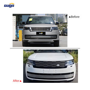 Kit Carrozzeria GUGO per Range Rover Vogue 2023, Aggiornamento al Modello <span class=keywords><strong>SV</strong></span>, Paraurti Anteriore e Posteriore, Griglia, Parafango Stile <span class=keywords><strong>SV</strong></span>, Compatibile OEM - Product Image 2