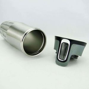 Stainless Steel Tumbler Vacuum <b>Insulated</b> Travel <b>Mug</b> With Lid Modern Design For Adults 24H Heat Retention - Product Image 2