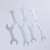 Mini clé à douille hexagonale ultra-fine jetable à double extrémité métrique pour bricolage, 4mm-7mm