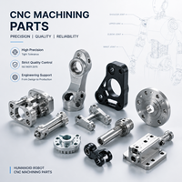Services de fraisage CNC sur mesure, pièces de robots humanoïdes, composants usinés en aluminium CNC pour les systèmes de robotique et d'automatisation
