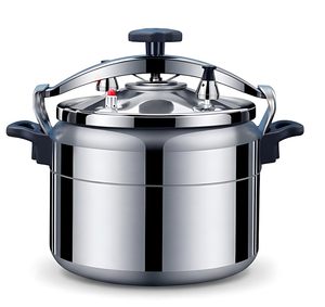 <span class=keywords><strong>Olla</strong></span> <span class=keywords><strong>a</strong></span> Presión Comercial de Aluminio de 9L con Dos Clips de Seguridad, Compatible con Gas e Inducción, para Uso Familiar - Product Image 1