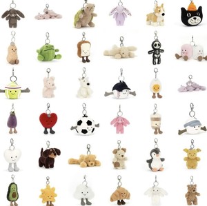 Collection de pendentifs Jellyca britanniques, Poupée pingouin, Sac à cornes, Ours en peluche Barcelone - Rembourrage en coton <span class=keywords><strong>et</strong></span> coton PP, Unisexe - Product Image 3