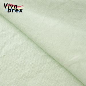 135gsm Kết cấu vải đồng bằng cho mùa xuân mùa hè Dresses phù hợp với 65% Cotton 25% Rayon 10% nylon mềm treo lên chống tĩnh điện cho hàng may mặc - Product Image 4