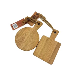 Mini planche à découper carrée en bois de caoutchouc 20x12x1cm 21.5x15x1cm pour couper les légumes, voyage, camping - Product Image 1