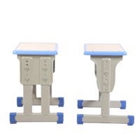 Bureaux et chaises d'école réglables en bois pour élèves du primaire/secondaire, tables et tabourets de formation en gros