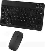 Keyboard Bluetooth Ultra Tipis 78-Tombol Keyboard Nirkabel Portabel Ringan Keyboard Berwarna untuk Perjalanan Tablet Ponsel