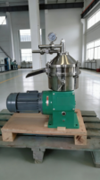 Centrifuge Industri Baja Tahan Karat 304 Kecepatan Tinggi Pemisah Padatan Cair untuk Pabrik Pengolahan Sari Buah dan Bubur Sayuran