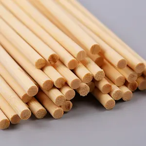 Wholesale Tapered Beech Round Solid Wood Stick Dowel Rods Wooden Dowel Making Machine