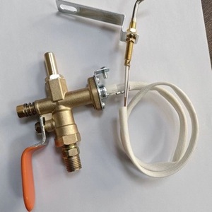 Válvula de Protección Contra Llamas de Latón de 1/2 Pulgada, Interruptor de Seguridad de Alta Temperatura para Estufa Comercial - Product Image 3