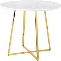 Table basse extensible moderne en acier avec plateau en marbre, mobilier de salon intelligent