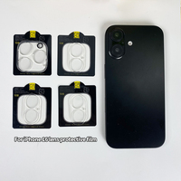 Verre trempé transparent pour objectif d'appareil photo de téléphone 9H pour iPhone 16 15 Pro Max, protection d'écran pour objectif d'appareil photo pour iPhone 14 Y 13 Pro Max 12 11 Pro