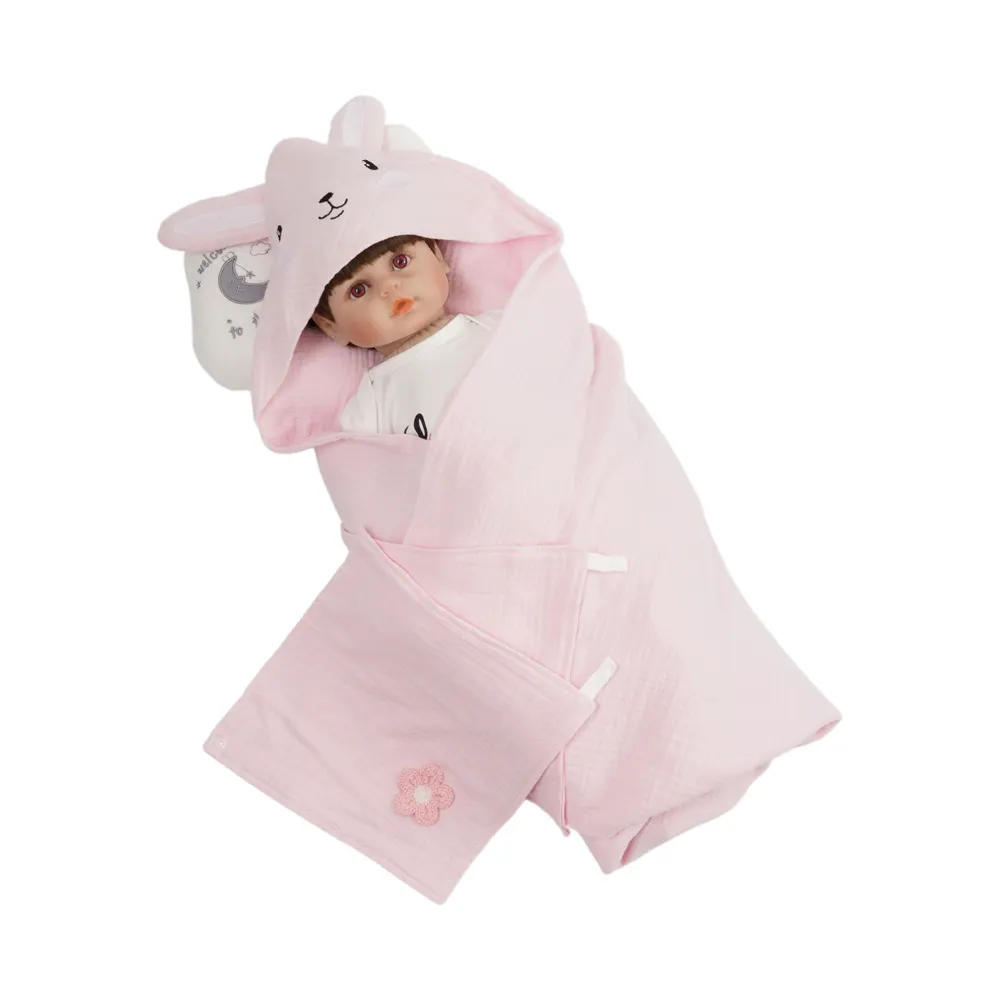 Vendendo por atacado Hot Moda Infantil Recém-nascidos Cobertores pequena toalha de banho do bebê com capuz roupão de banho conjunto de toalhas