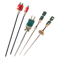 K Type Thermocouple Temperature Probe Dual Needle Structure 02C High Resolution No Display for Industrial Measurement