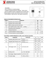 JSMSEMI-Transistor Triacs de 25A sin cierre, transistor de 25A, 12, 12, 12, 12, 30, 30, 30