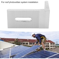 Supports de montage solaire en aluminium de qualité supérieure, 10 pièces, en forme de L, pour toiture PV, fixation sur tuiles, système d'installation de panneaux solaires