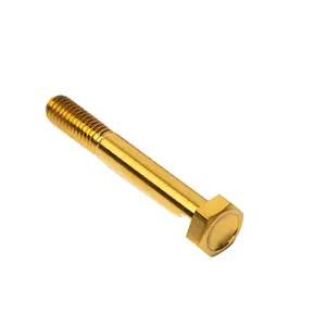 Tùy chỉnh giả mạo 10-32x1 1/2 "inch UNF Hex thanh Titan Bumper Bolt cho chạy nước Rút Xe midget Micro đua xe Pan đầu vít