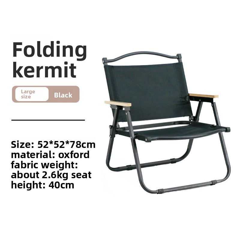 Large kermit black