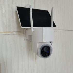 Kamera Keamanan Terbaru Tuya Wifi 3 Megapiksel Audio Dua Arah Kompatibel dengan Alexa Google Assistant Bertenaga Surya Tahan Air dengan Kartu Memori - Product Image 5