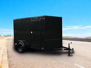 Cargo Box Dry Van Covered Wagon 7 X 16 6x10 Enclosed Box 6x12 6 X 12 V-nose Enclosed Cargo <strong>Trailer</strong> Box Container Semi <strong>Trailer</strong> - Product Image 6