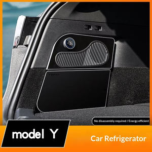 Mini-réfrigérateur de voiture Tesla Model Y Glacier avec compresseur, réfrigération, maintien au frais, <span class=keywords><strong>12V</strong></span> DC, compatible OLIVER - Product Image 2