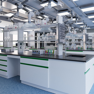 Mesa <span class=keywords><strong>de</strong></span> Laboratorio Personalizable Resistente a los Álcalis, Completamente <span class=keywords><strong>de</strong></span> Acero, Montada en el Suelo, Tipo Isla, <span class=keywords><strong>Banco</strong></span> <span class=keywords><strong>de</strong></span> <span class=keywords><strong>Trabajo</strong></span> <span class=keywords><strong>de</strong></span> Acero - Product Image 3