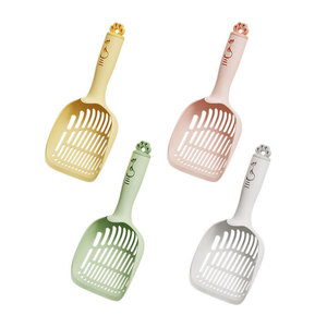Plastic Long Handle Cat Litter <strong>Scoop</strong> Large Size Fine Holes Cat <strong>Poop</strong> <strong>Scoop</strong> - Product Image 1