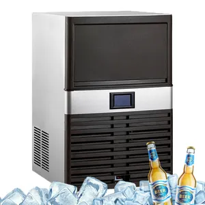 Professional Stainless Steel Block Cube Maker Ice Machine Ice Cube Makers Fast Ice Maker Machine For Home/Office/Bar