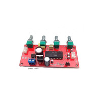 Taidacent AC5-16V DC 7-21v Surround Dual CH AMP kontrol nada PCB Stereo Audio kontrol nada Bass Treble Board dengan tombol Volume