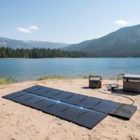 Panneau solaire pliable monocristallin 300W 14 cellules, mat, ETFE, étanche, chargeur portable pour camping-car et camping